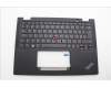 Lenovo 5M11N93221 C-Cover with keyboard, Switzerland, Black, Backlight, WWAN, UK
