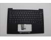 Lenovo 5M11N99522 C-Cover with keyboard, Turkish, Black, Backlight, UK