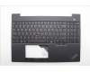 Lenovo 5M11N99839 MECH_ASM FRU KBD CCV ENG BL (CHY) US BK