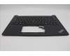 Lenovo 5M11N99967 C-Cover with keyboard, French, Black, US