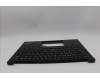 Lenovo 5M11N99999 C-Cover with keyboard, Russian, Black, US