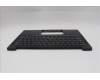 Lenovo 5M11Q25710 C-Cover with keyboard, Slovenian, Black, WWAN, UK