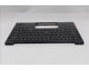 Lenovo 5M11Q25726 C-Cover with keyboard, USA English, Black, WWAN, US