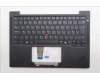 Lenovo 5M11Q54751 C-Cover with keyboard, UK English, Black, Backlight, UK