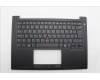 Lenovo 5M11Q60681 C-Cover with keyboard, Switzerland, Black, Backlight, UK