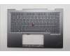 Lenovo 5M11R91496 MECH_ASM BL KB GY FPR WW EURO ENG LTN