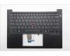 Lenovo 5M11S09878 MECH_ASM FRU KBD W/C UKR BL (SRX) US BK