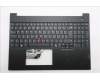 Lenovo 5M11S10108 C-Cover with keyboard, Hungarian, Black, UK