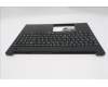 Lenovo 5M11S10108 C-Cover with keyboard, Hungarian, Black, UK