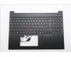Lenovo 5M11S10367 C-Cover with keyboard, Hungarian, Black, Backlight, UK
