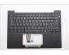 Lenovo 5M11S16337 C-Cover with keyboard, Estonian, Black, Backlight, WWAN, UK