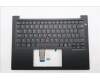 Lenovo 5M11S26886 C-Cover with keyboard, Slovenian, Black, Backlight, UK