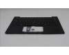 Lenovo 5M11S37463 C-Cover with keyboard, UK English, Black, Backlight, UK