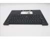 Lenovo 5M11S37666 C-Cover with keyboard, Norwegian, Black, Backlight, WWAN, UK