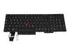 5N20V77974 original Lenovo clavier DE (allemand) noir/noir abattue avec mouse stick