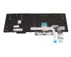 5N20V78119 original Lenovo clavier DE (allemand) noir/noir avec rétro-éclairage et pointeur