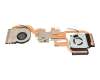 6-31-NH5K2-102-1 original Clevo ventilateur incl. refroidisseur (CPU/GPU)