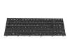 6-90-NL713-19A-1 original Clevo clavier DE (allemand) noir/noir avec rétro-éclairage