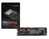 Samsung 970 EVO Plus PCIe NVMe SSD 500GB (M.2 22 x 80 mm) pour Sager Notebook NP9156-G