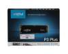 Crucial P3 Plus PCIe NVMe SSD 500GB (M.2 22 x 80 mm) pour HP Envy x360 15-cn0200