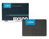 Crucial BX500 SSD 500GB (2,5 pouces / 6,4 cm) pour HP 550 (ODD-SATA)
