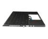 6037B0236213 original IEC clavier incl. topcase DE (allemand) noir/noir avec rétro-éclairage