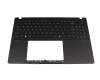 6053B2246211 original Asus clavier incl. topcase US (anglais) noir/noir avec rétro-éclairage