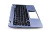 60MRKN7010 original Acer clavier incl. topcase DE (allemand) noir/bleu