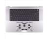Apple 661-21974 Top Case ANSI en-US incl. Battery - Space Gray, Apple MacBook Pro 16 (2021)