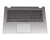 6620331179 original Lenovo clavier incl. topcase SP (espagnol) gris/argent avec rétro-éclairage