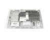 6B.A4VN2.014 original Acer clavier incl. topcase DE (allemand) argent/argent avec rétro-éclairage