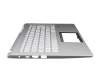 6B.AB1N2.014 original Acer clavier incl. topcase DE (allemand) argent/argent avec rétro-éclairage