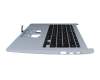 6B.ATHN7.015 original Acer clavier incl. topcase DE (allemand) noir/argent