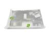 6B.C61N1.009 original Acer clavier incl. topcase DE (allemand) blanc/blanc avec rétro-éclairage