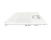 6B.C6XN7.011 original Acer clavier incl. topcase DE (allemand) blanc/blanc avec rétro-éclairage