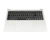 6B.D4SNI.003 original Acer clavier incl. topcase DE (allemand) noir/argent