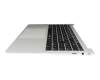6B.D4SNI.003 original Acer clavier incl. topcase DE (allemand) noir/argent