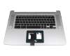 6B.GPTN7.004 original Acer clavier incl. topcase DE (allemand) noir/argent avec rétro-éclairage