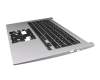 6B.H1LN7.011 original Acer clavier incl. topcase DE (allemand) noir/gris avec rétro-éclairage