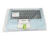 6B.HFEN1.008 original Acer clavier incl. topcase DE (allemand) noir/bleu avec rétro-éclairage
