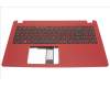 Acer 6B.HHRN2.001 Tastatur US-Int. (US) + Topcase rot 6B.HHRN2.001 / 6BHHRN2001 (Original)