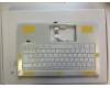 Acer 6B.HLJN8.029 COVER.UPPER.WHITE.W/KB.SWISS-GER.BL/BAT.ADH*3