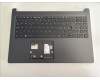 Acer 6B.HSJN7.026 COVER.UPPER.BLACK.W/KB.SWISS