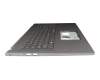 6B.J02N8.019 original Acer clavier incl. topcase CH (suisse) gris/gris avec rétro-éclairage