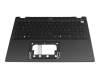 6B.J43N7.011 original Acer clavier incl. topcase DE (allemand) noir/noir avec rétro-éclairage