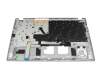 6B.J7WN2.014 original Acer clavier incl. topcase DE (allemand) noir/argent