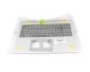 6B.J7WN2.014 original Acer clavier incl. topcase DE (allemand) noir/argent
