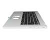 6B.KDDN8.020 original Acer clavier incl. topcase DE (allemand) noir/argent
