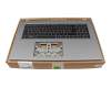 6B.KDKN8.020 original Acer clavier incl. topcase DE (allemand) noir/gris