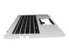 6B.KF2N2.014 original Acer clavier incl. topcase DE (allemand) noir/argent avec rétro-éclairage
